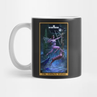 The Goddess Diana The High Priestess Tarot Card Mug